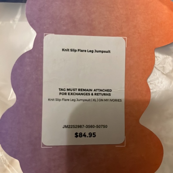 Yitty Knit Slip Flare, leg jumpsuit - Picture 6 of 6